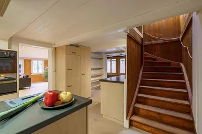 Küche/Küchenzeile in der Unterkunft StayBrienz - Lake Brienz Holiday House