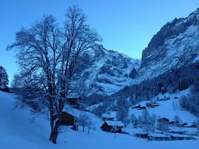 Locherboden im Winter