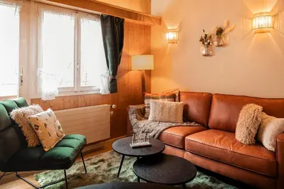 Ein Sitzbereich in der Unterkunft The Glen - GRINDELHOMES