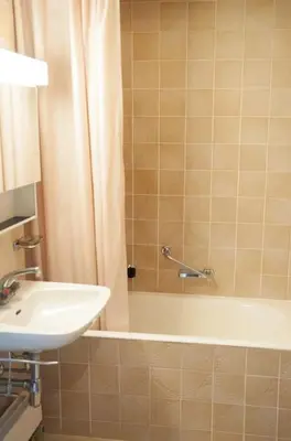 Ein Badezimmer in der Unterkunft Wunderbarer Panoramablick
