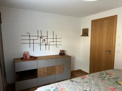 Ein Bett oder Betten in einem Zimmer der Unterkunft Velvet Eiger