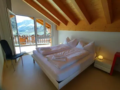 Ein Bett oder Betten in einem Zimmer der Unterkunft Anessa 5-1 - Attika, atemberaubende Aussicht