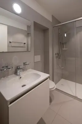 Ein Badezimmer in der Unterkunft Casa Cavalli bellissimo appartamento