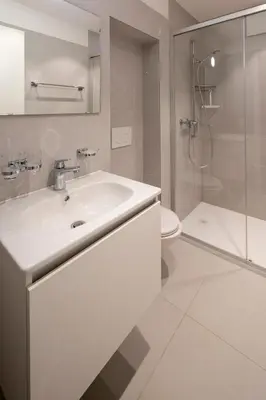 Ein Badezimmer in der Unterkunft Casa Cavalli bellissimo appartamento