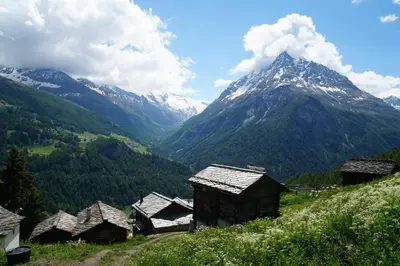 Naturlandschaft in der Nähe der Ferienwohnung
