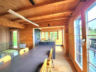 Grundriss der Unterkunft Chalet Pololo avec sauna, Val d'Hérens