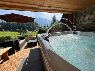 Grundriss der Unterkunft 5 Bedrooms Chalet Brünig