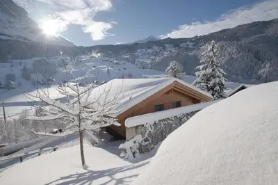 Chalet Eigerlicht im Winter