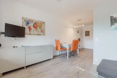 TV/Unterhaltungsangebot in der Unterkunft Appartement proche des remontées mécaniques