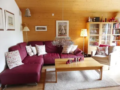 Ein Sitzbereich in der Unterkunft Apartment Kristall by Interhome