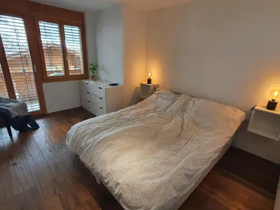 Ein Bett oder Betten in einem Zimmer der Unterkunft Apartment Mühleport 1 by Interhome