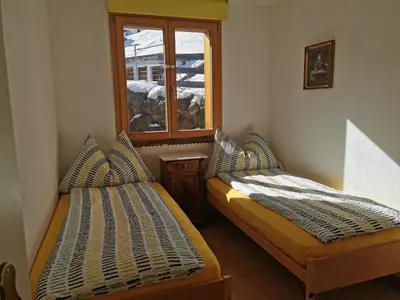 Ein Bett oder Betten in einem Zimmer der Unterkunft Apartment Strubelblick EG by Interhome
