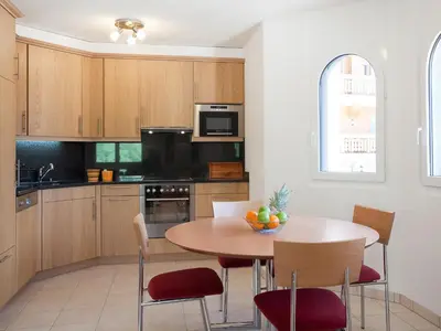 Küche/Küchenzeile in der Unterkunft Apartment A32 by Interhome