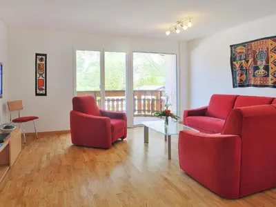 Ein Sitzbereich in der Unterkunft Apartment A32 by Interhome