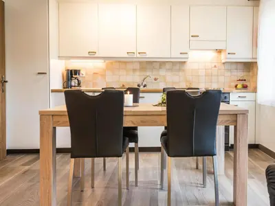 Küche/Küchenzeile in der Unterkunft Apartment Haus Adora by Interhome
