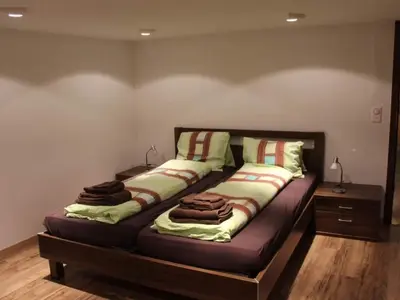 Ein Bett oder Betten in einem Zimmer der Unterkunft Apartment Mier Gfallt's by Interhome