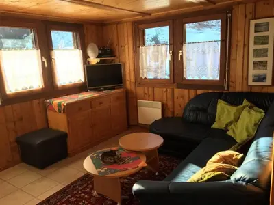 Ein Sitzbereich in der Unterkunft Apartment Almenrausch 2- OG Süd-West by Interhome