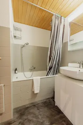 Ein Badezimmer in der Unterkunft Appartement ski in&out à Thyon