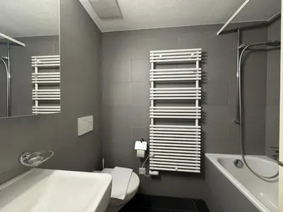 Ein Badezimmer in der Unterkunft Eiger Studio