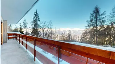 Chalet de l Ours im Winter