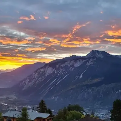 New flat in Randogne Crans-Montana with view