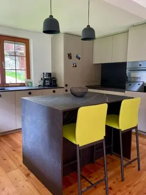 Küche/Küchenzeile in der Unterkunft Appartement spacieux