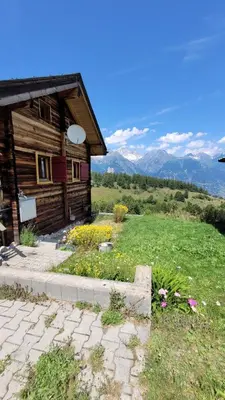 Naturlandschaft in der Nähe des Chalets
