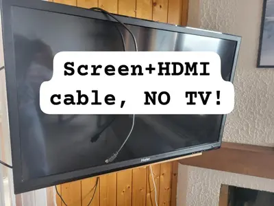 TV/Unterhaltungsangebot in der Unterkunft Vacances à la montagne