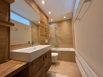 Ein Badezimmer in der Unterkunft Crans-Montana luxury duplex ,Swiss Alps