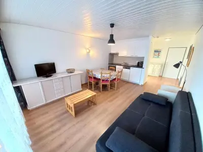 Küche/Küchenzeile in der Unterkunft Apartment Essert 101 by Interhome