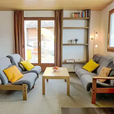 Apartment Chalet Gredetsch 4B by Interhome