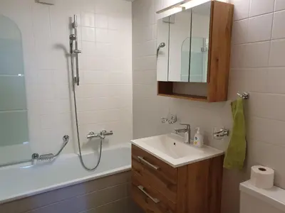 Ein Badezimmer in der Unterkunft Chalet Valerie