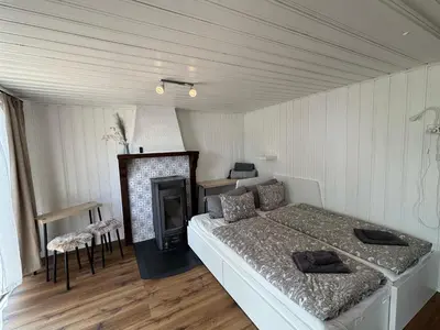 Ein Bett oder Betten in einem Zimmer der Unterkunft Cozy 2-Bedroom Bungalow