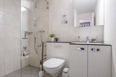 Ein Badezimmer in der Unterkunft Studio Astoria - GRIWA RENT
