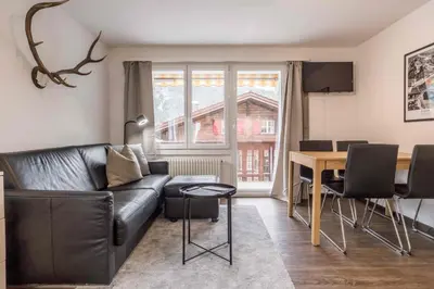 Ein Sitzbereich in der Unterkunft Studio Astoria - GRIWA RENT