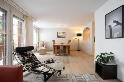 Ein Sitzbereich in der Unterkunft Aquila Apartment by Homeflow