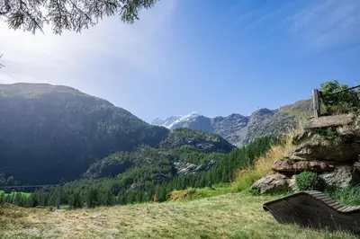Naturlandschaft in der Nähe der Ferienwohnung