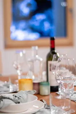 Getränke in der Unterkunft Osteria Bäkar