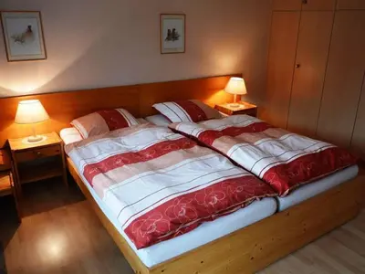 Ein Bett oder Betten in einem Zimmer der Unterkunft Apartment Mösli - Zimmerli by Interhome