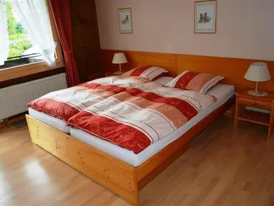 Ein Bett oder Betten in einem Zimmer der Unterkunft Apartment Mösli - Zimmerli by Interhome