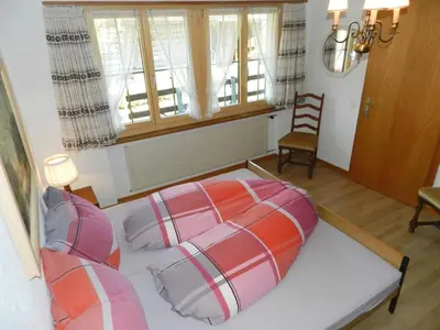 Ein Bett oder Betten in einem Zimmer der Unterkunft Apartment Bolgen by Interhome