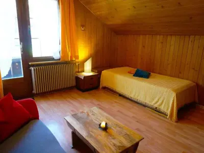 Ein Bett oder Betten in einem Zimmer der Unterkunft Apartment Beatrice by Interhome