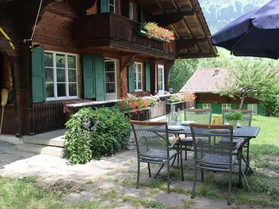 Ein Garten an der Unterkunft Apartment Chalet Maru by Interhome
