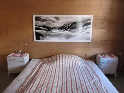 Ein Bett oder Betten in einem Zimmer der Unterkunft Apartment Chalet Maru by Interhome