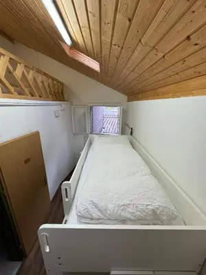 Ein Bett oder Betten in einem Zimmer der Unterkunft Interlaken saberana studio 11