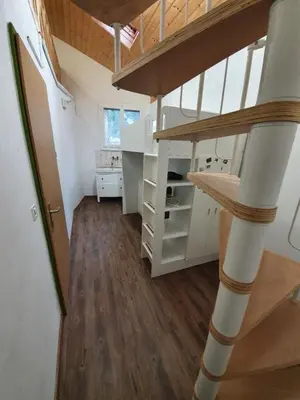 Küche/Küchenzeile in der Unterkunft Interlaken saberana studio 11