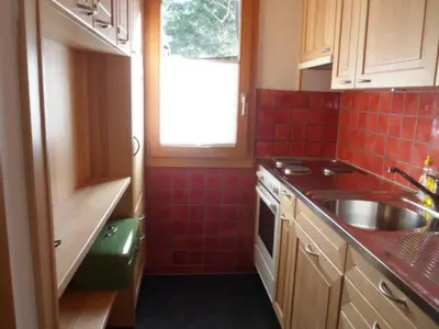 Küche/Küchenzeile in der Unterkunft Apartment Sumpfbödeli by Interhome