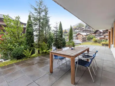 Ein Garten an der Unterkunft Apartment Fortuna Apt-M by Interhome