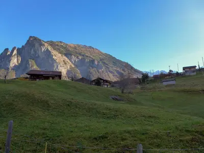 Naturlandschaft in der Nähe des Ferienhauses