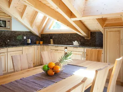 Küche/Küchenzeile in der Unterkunft Apartment Edelweiss A-1 by Interhome